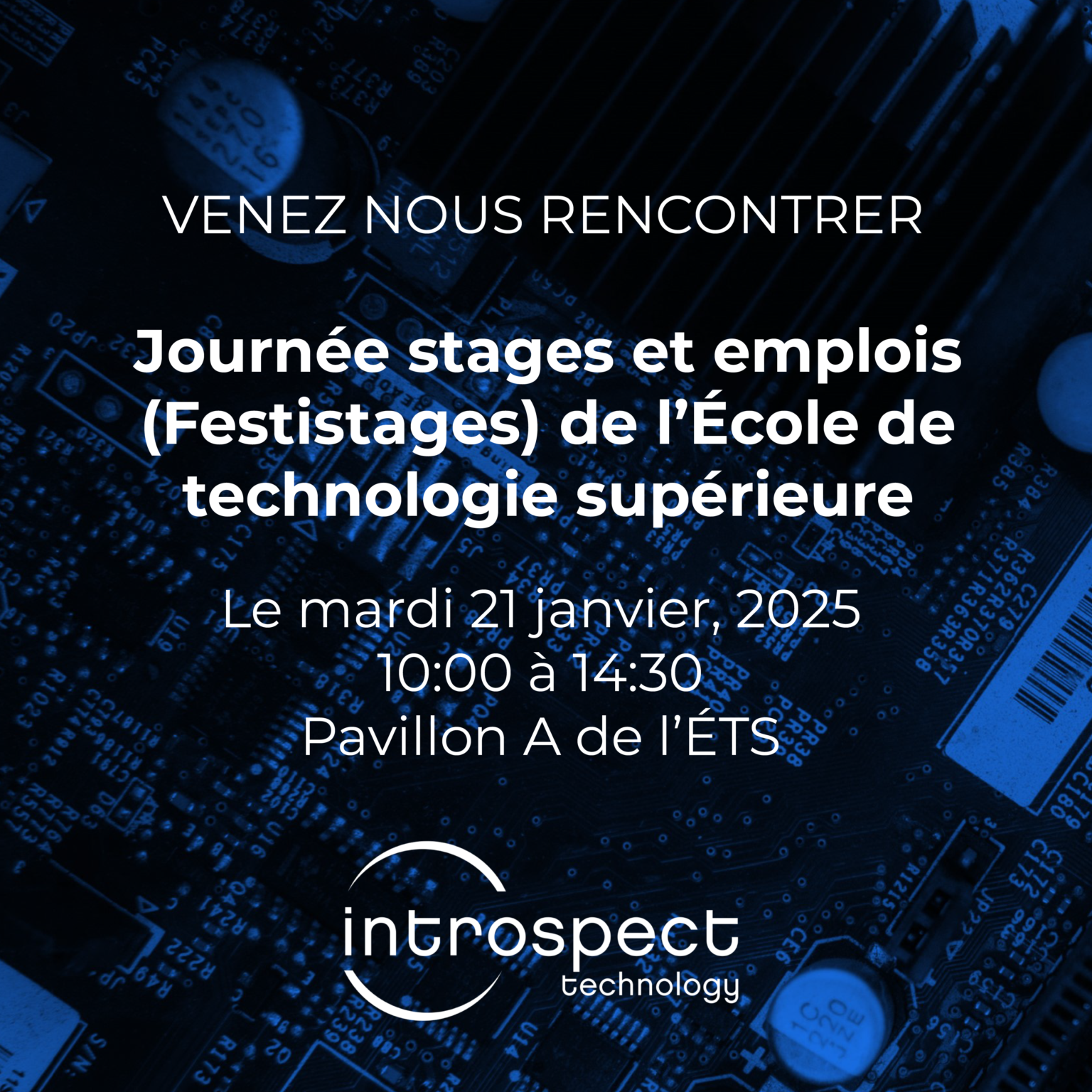 Venez nous rencontrer à la Journée stages et emplois (Festistages) de l ...